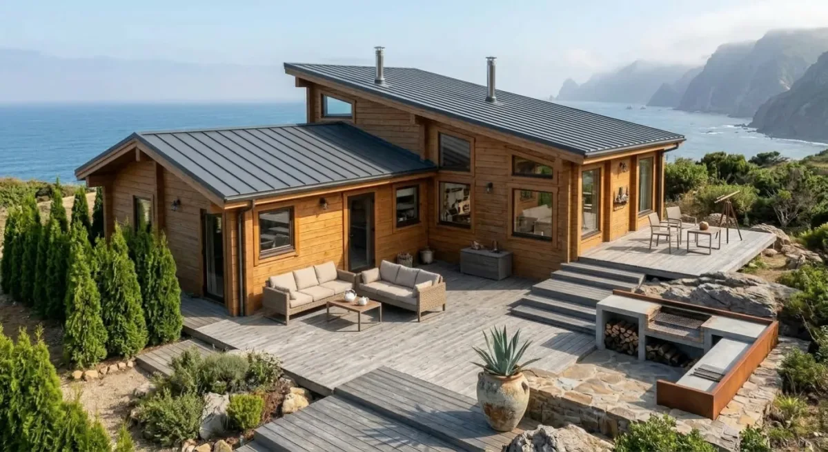 Glulam Timber Houses en Tenerife — CasaModul