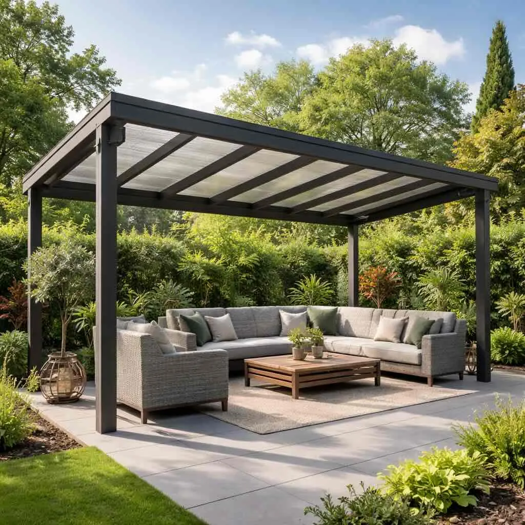 Pérgola de Madera 4 × 3 m — 1/1